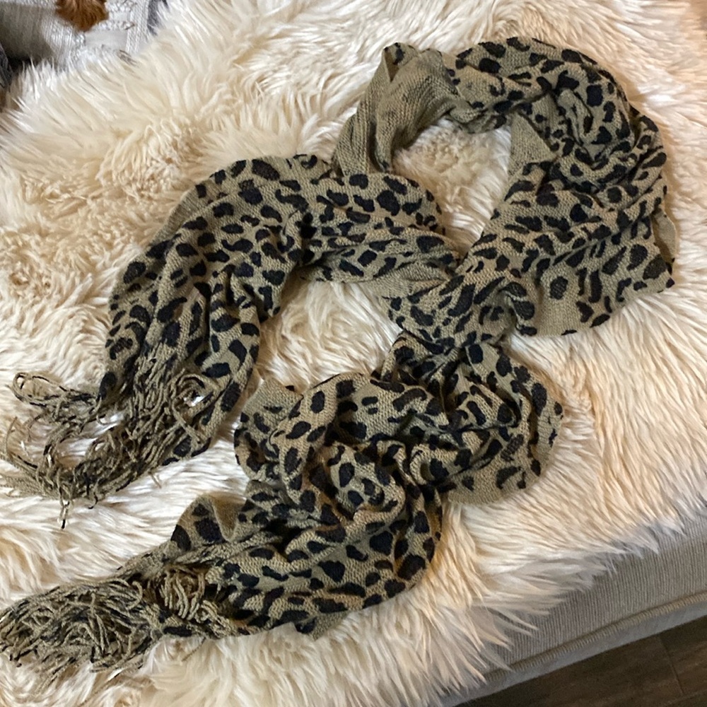 Cheetah scarf